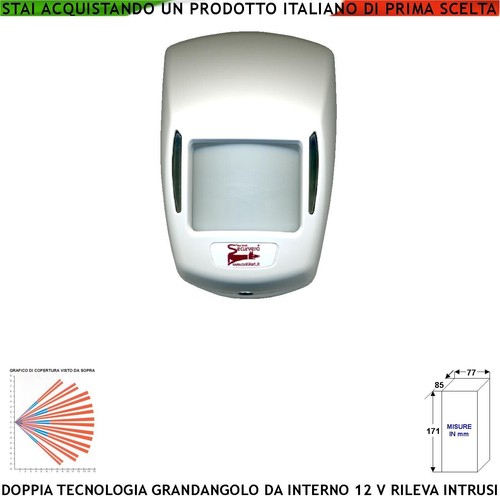 Sensore volumetrico per - sensore,