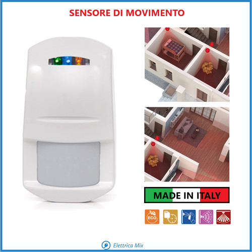Sensore allarme volumetrico - sensore,